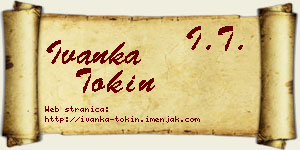 Ivanka Tokin vizit kartica